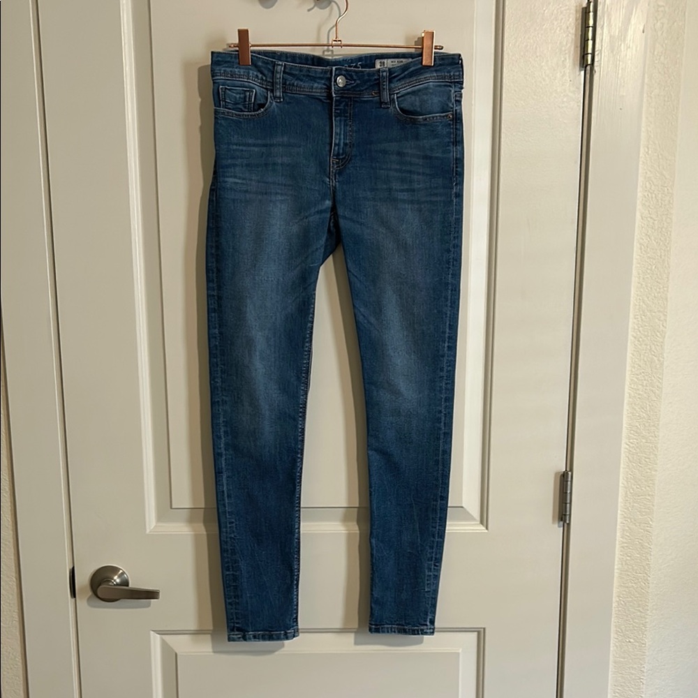 NWOT Zara Classic Blue Skinny Jeans